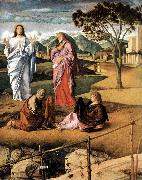 BELLINI, Giovanni Transfiguration of Christ (detail)  ytt china oil painting artist